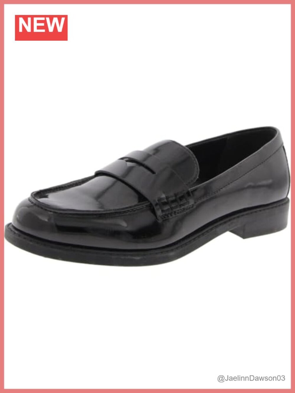 Marc Fisher Ilithia Women's Loafers Faux Leather Almond Toe Slip-On